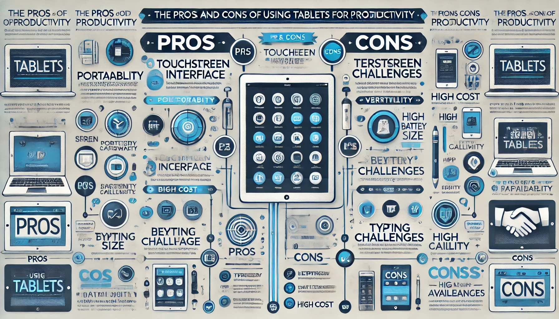 tablet productivity pros and cons